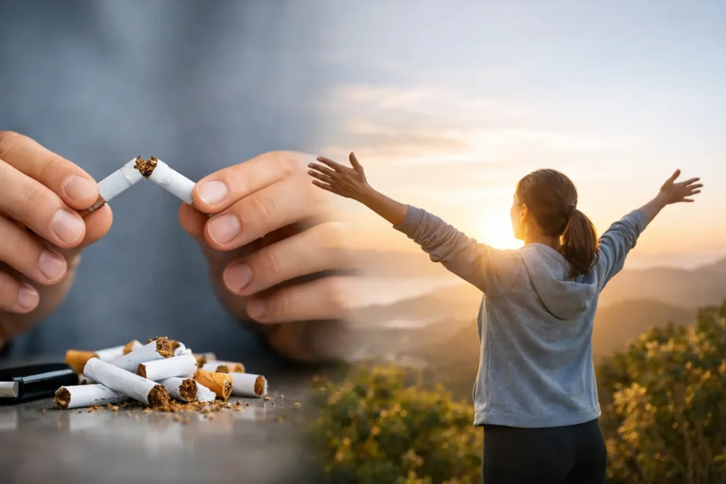 Arrêt du tabac : bienfaits à court et long terme