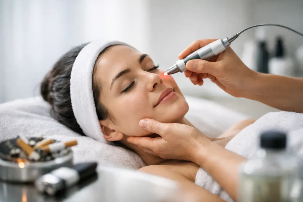 Réflexologie faciale laser addiction efficace ?