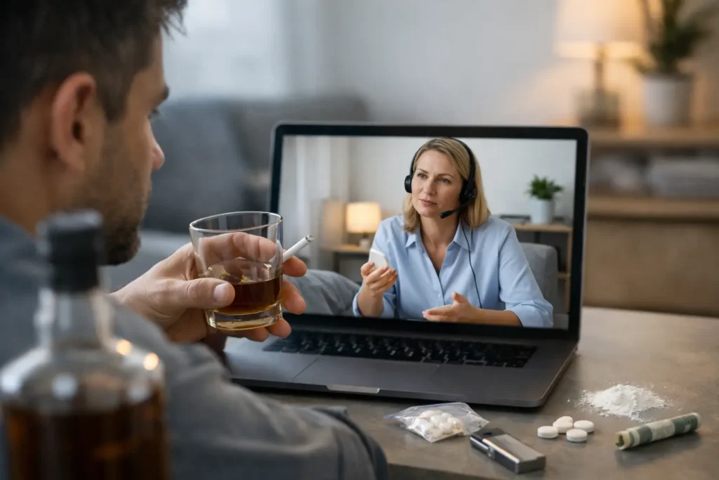 Séance addiction à distance: est-ce efficace ?