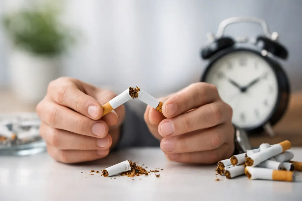 Sevrage du tabac : combien de temps vraiment ?
