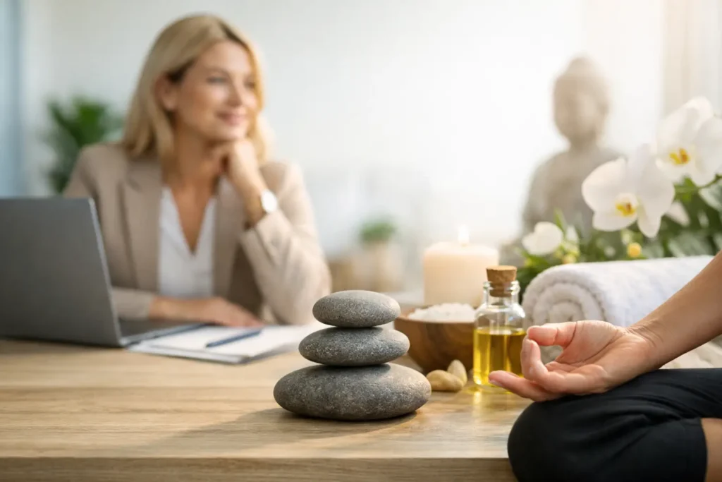 Guide reconversion praticien bien-être efficace