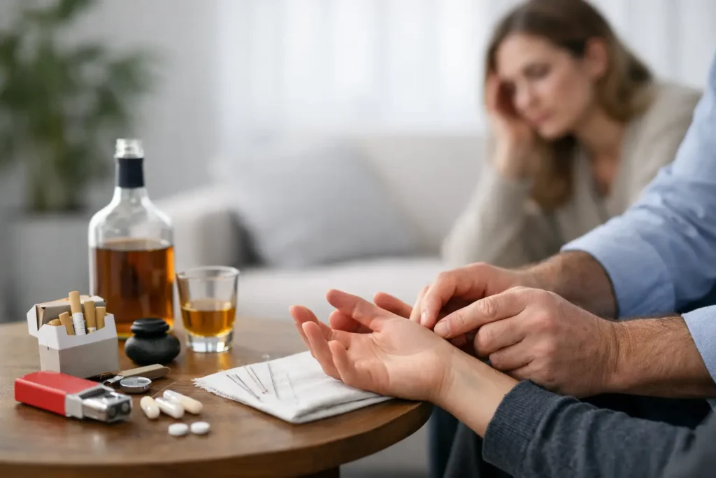 Qui peut pratiquer l’acupression des addictions ?