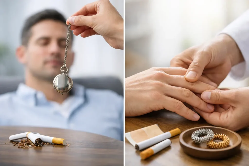 Hypnose ou acupression tabac, quel choix ?