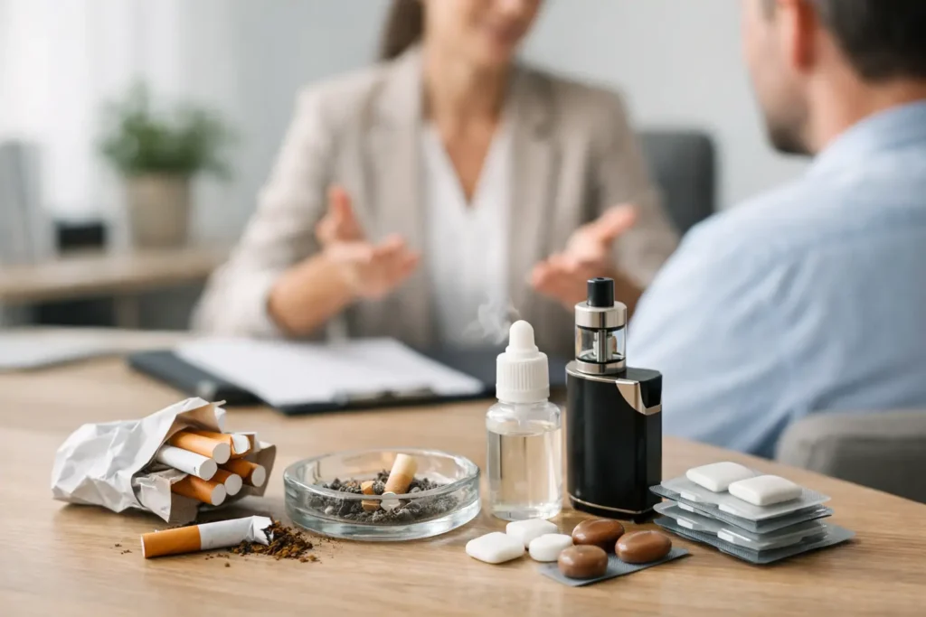 Arrêt tabac : alternatives à proposer en cabinet